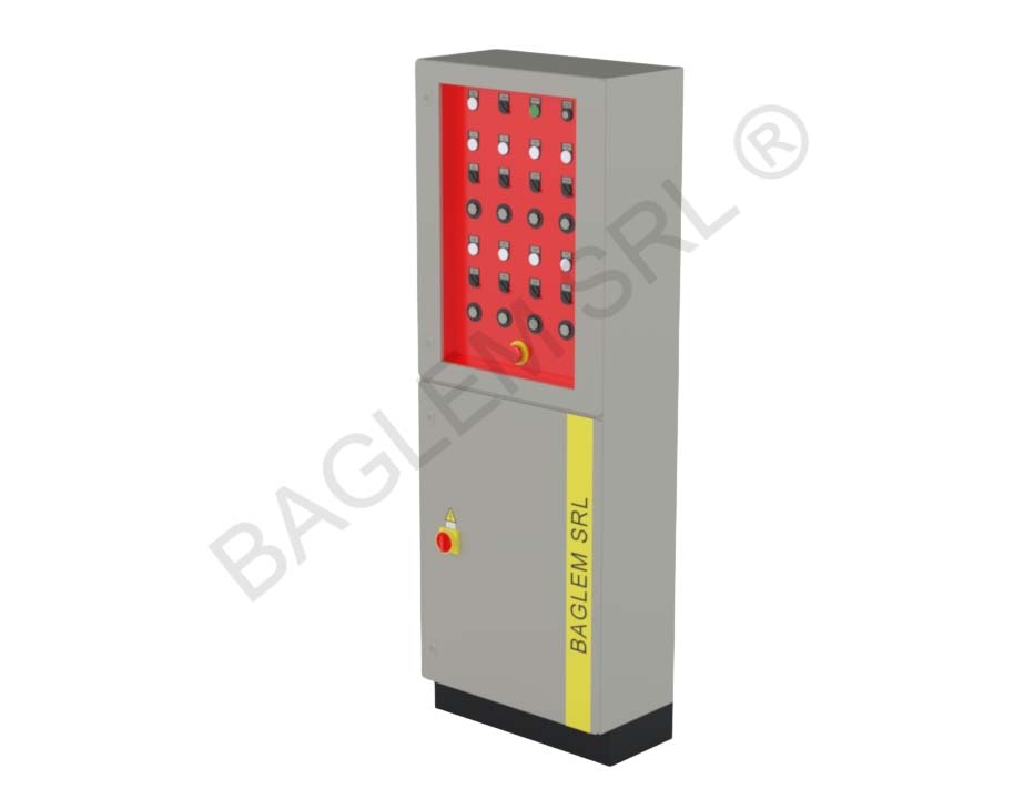 Quadro Comando AVL Eliporto 6 Circuiti | QEL 4.0 Baglem