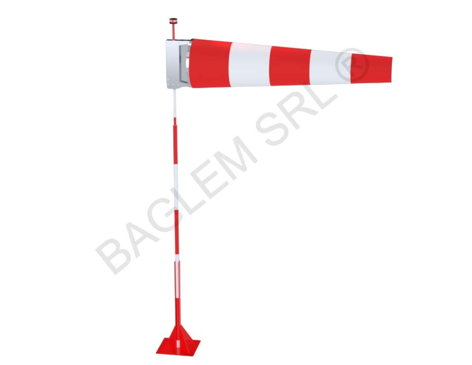 LWC 6m LED Wind Indicator – Baglem | Certified Airport Lights