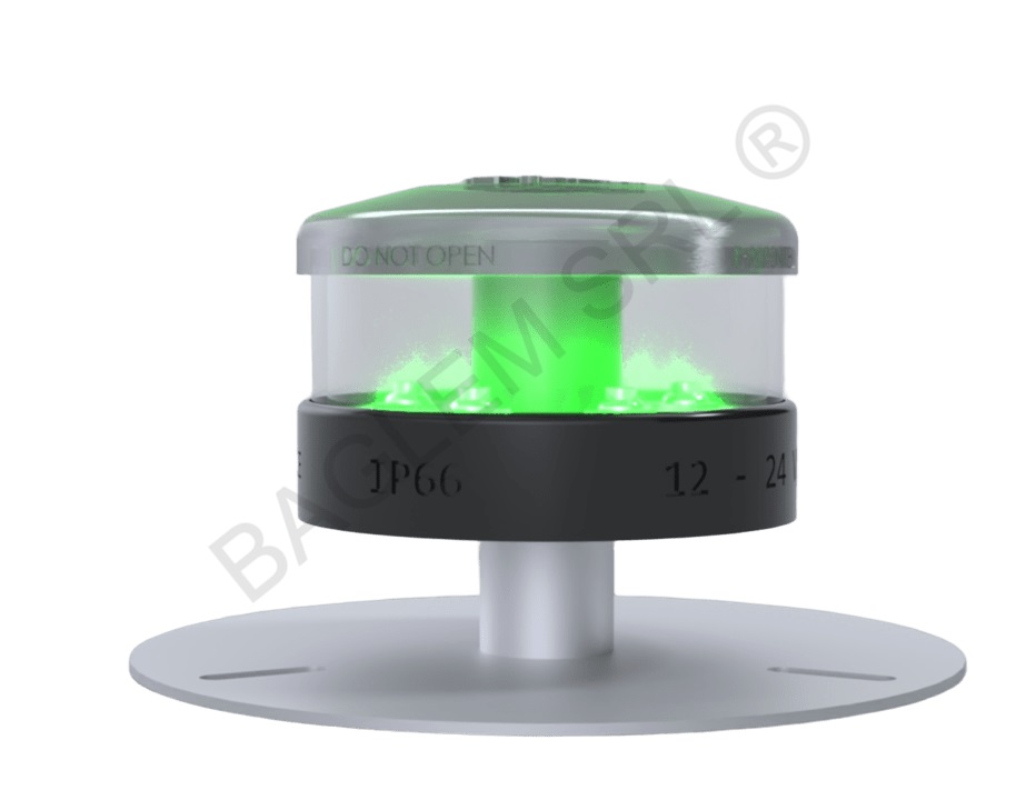OPL - Elevated Green Perimeter Omnidirectional Light for TLOF - Baglem